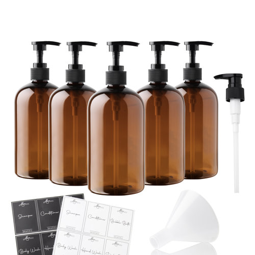 Alora Home Essentials Alora 5In1 Apothecary Bottles For Home